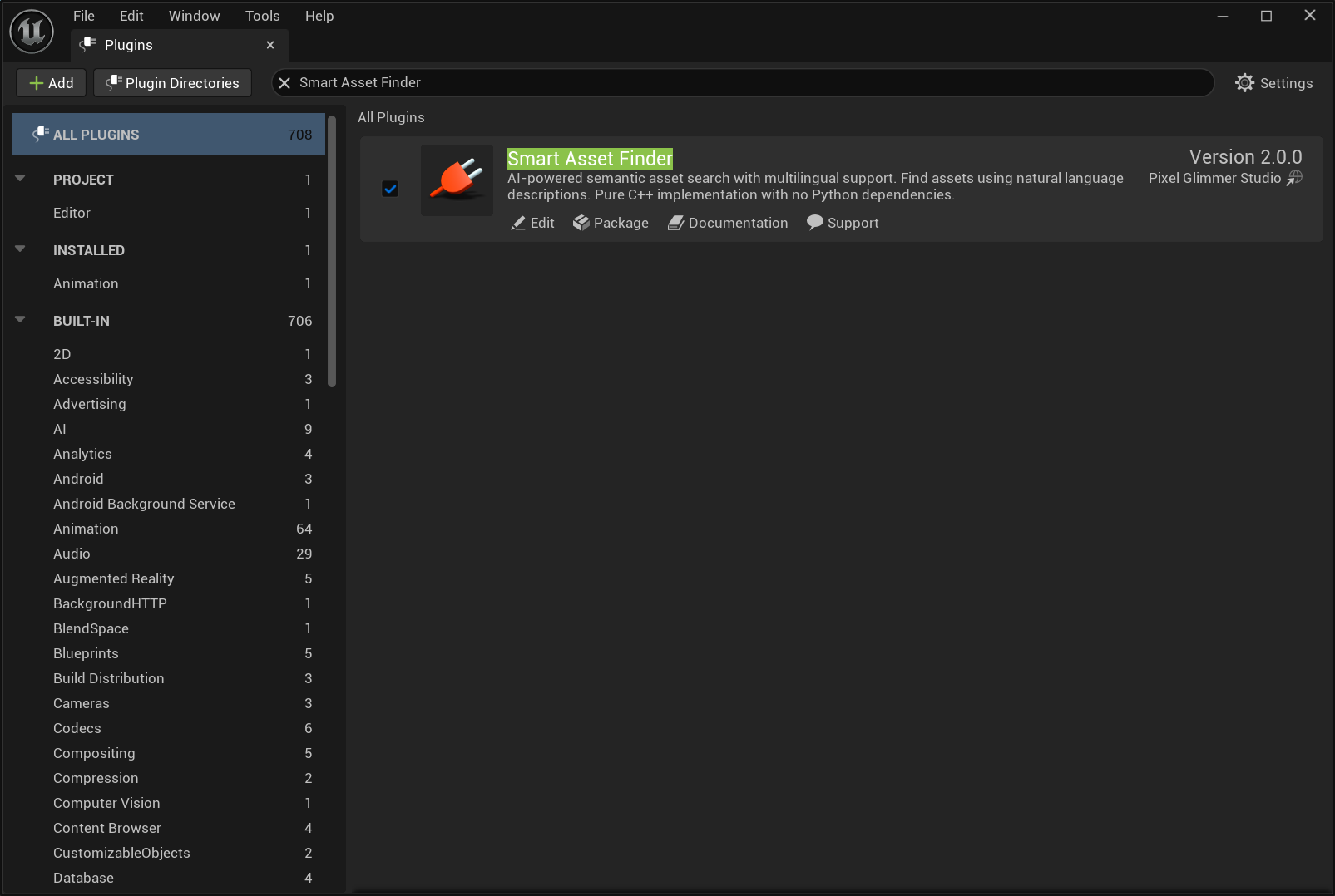 Enable Plugin
